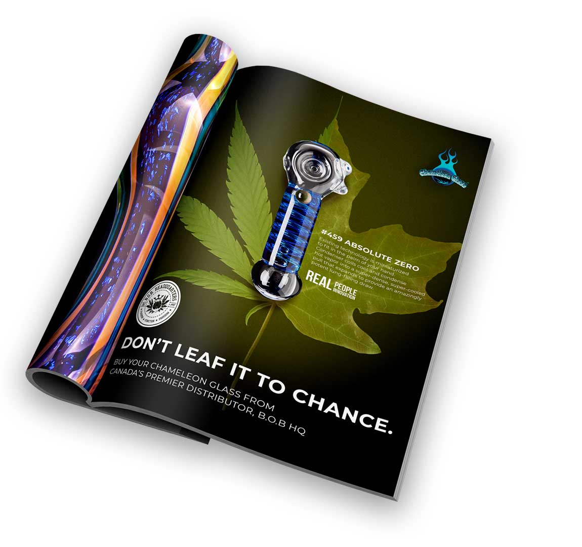 Don't Leaf it to Chance magazine ad