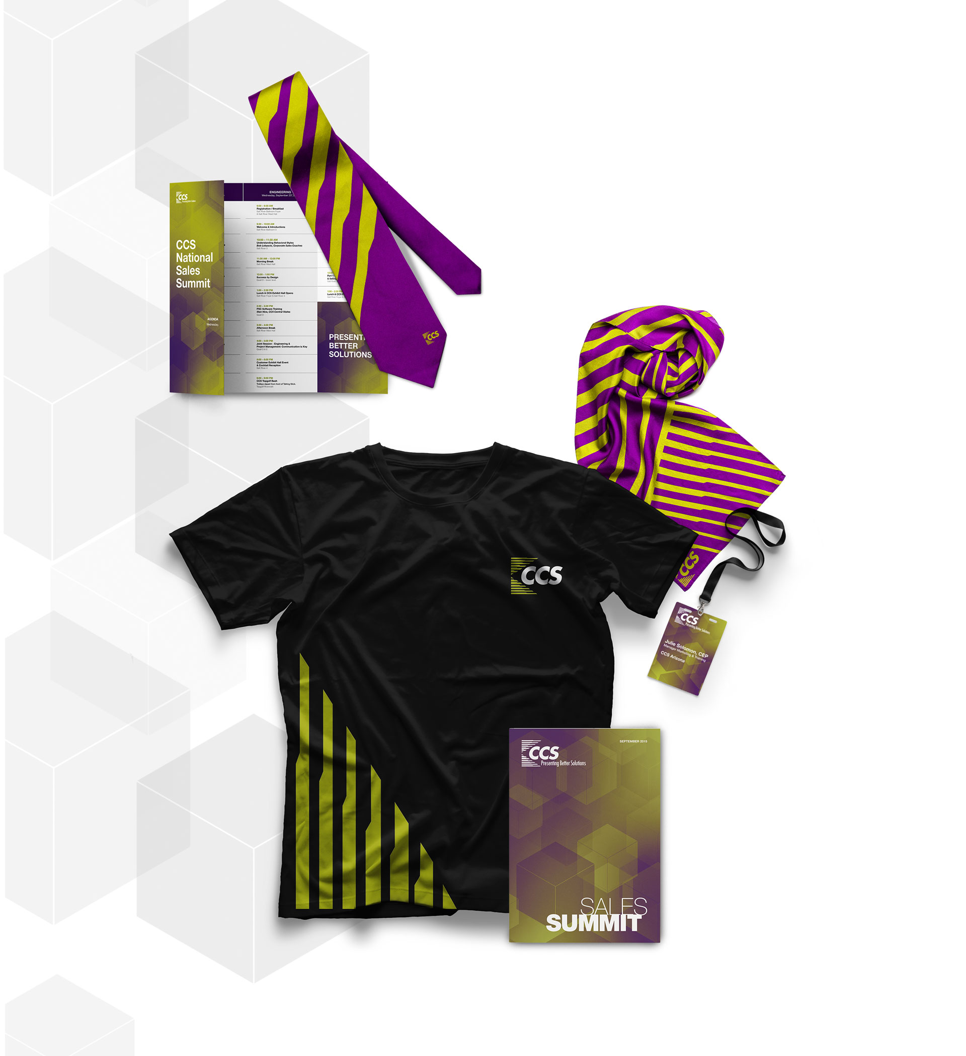 Sales summit programs and apparel design