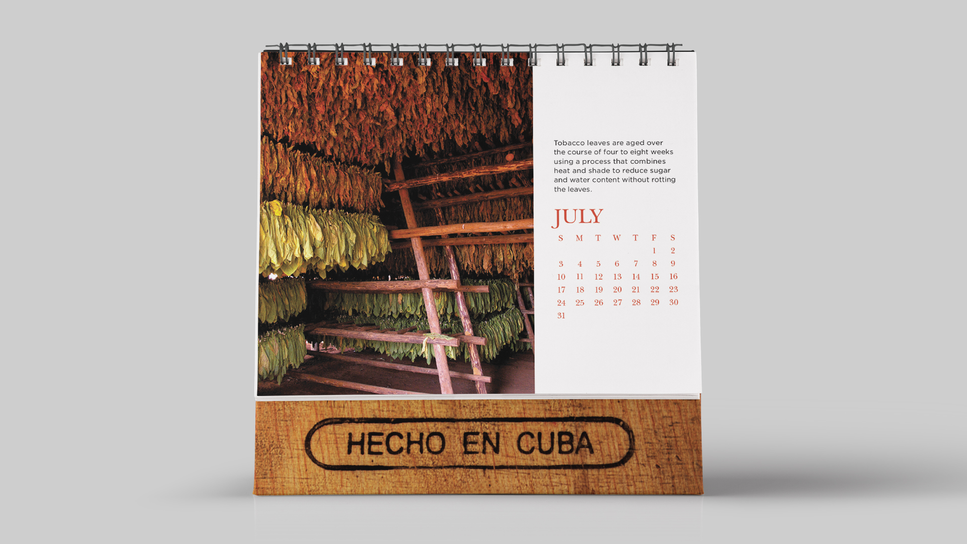 Made in Cuba History of Cigars Calendar July