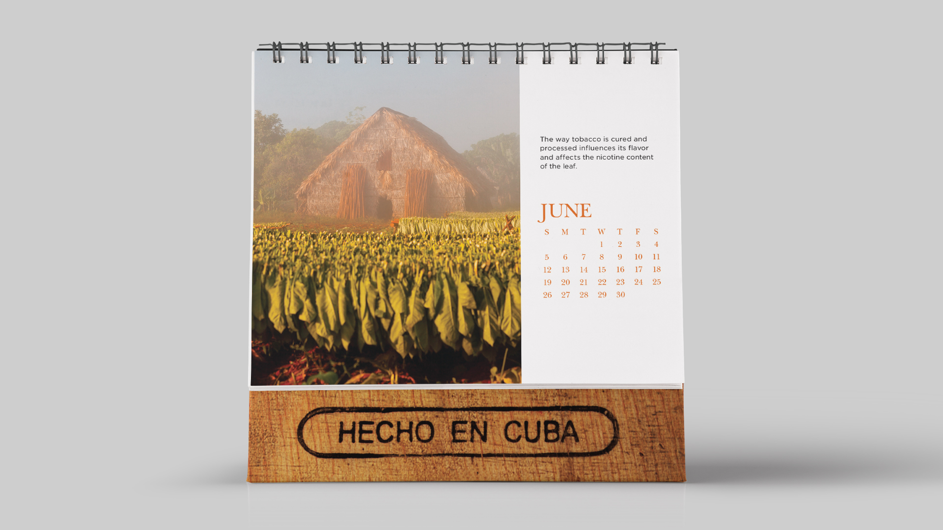 Made in Cuba History of Cigars Calendar June