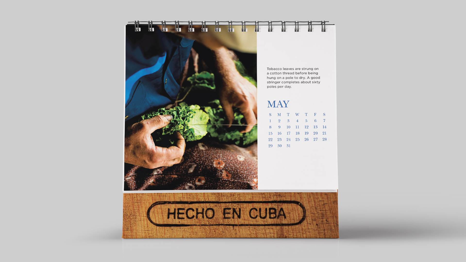 Made in Cuba History of Cigars Calendar May