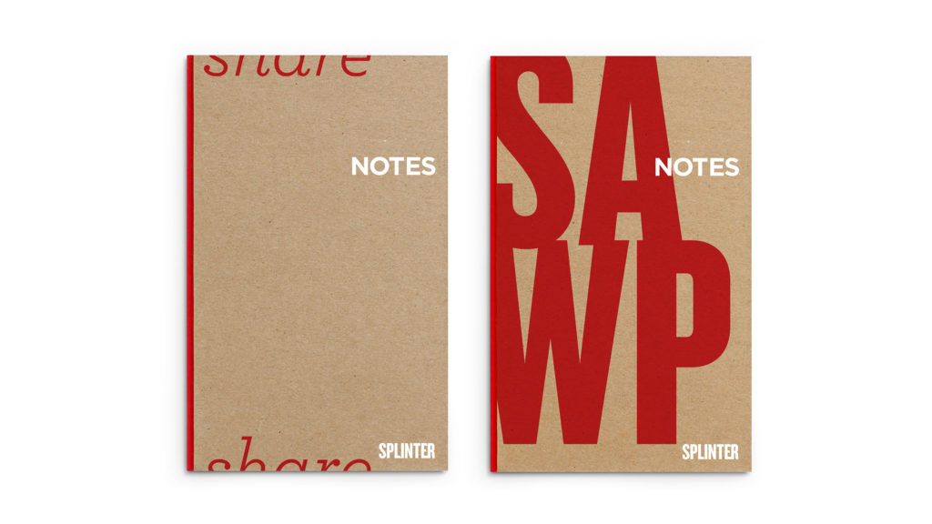 Share Notes and Swap Notes book design