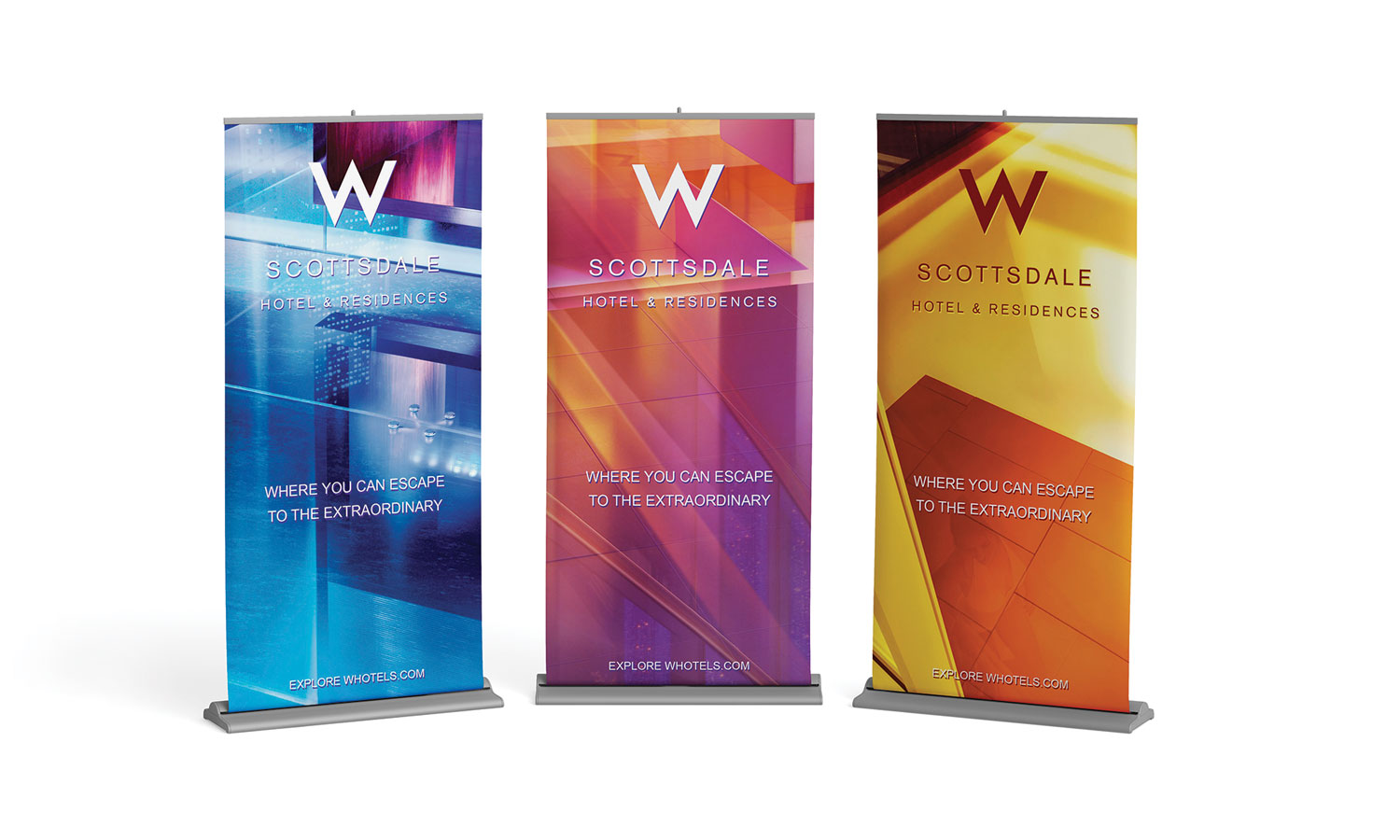 Grand opening pop-up banner designs