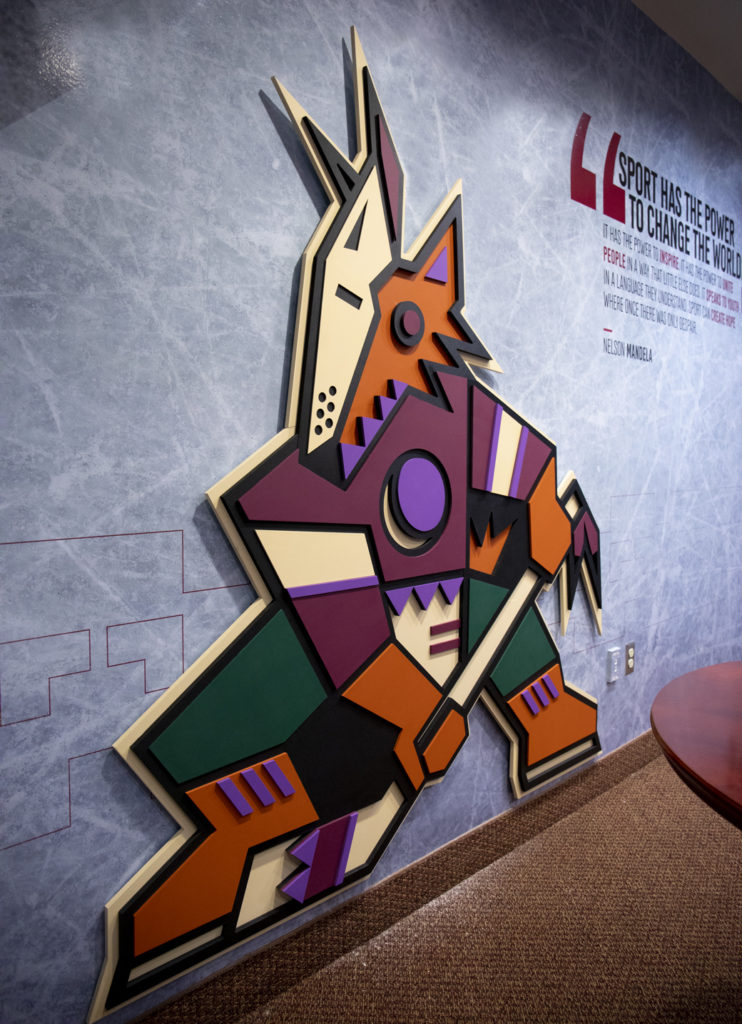 Finished Kachina installed. 